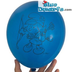 6 x smurf balloon - Mc Donalds - 22.8 cm