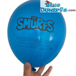6 x palloncino puffo - Mc Donalds - 22.8 cm