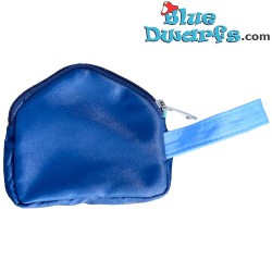 Smurf handbag - Lightblue vs Darkblue - Diamonds -12x8x11cm