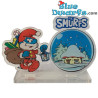 Christmas Smurf - Plastic figurine - Santa Claus - 10x7cm