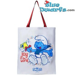 Smurf Christmas Bag - Joy to the world - 32x39cm