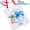 Bolsa de navidad - Los Pitufos - Joy to the world - 32x39cm