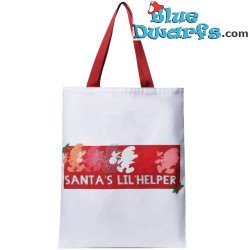 Bolsa de navidad - Los Pitufos - Joy to the world - 32x39cm