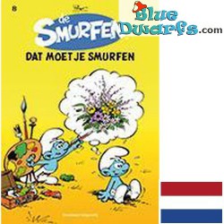 Bande dessinée Néerlandais - les Schtroumpfs  - De Smurfen - Dat moet je smurfen - Nr 8