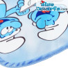Smurfen Polyester Kersttas - Zingende smurfen - 36x32cm