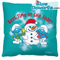Federa - Natale - I puffi - Best Time of the Year - 40x40cm