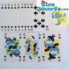 Speelkaarten smurfen gekleurd (54 kaarten)