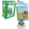Gardener Smurf with shovel - Collectible figurine with Greek booklet in box - 7,5cm - Nr. 4