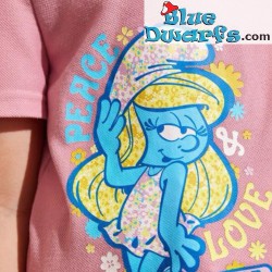 Smurf T-shirt Girls - Flower Power - Size 134