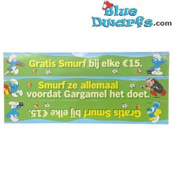 Promo Smurfs 2008 Albert Heijn Supermarket - Papier - 24x10cm