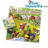 Vintage Smurfs Game – With Figures and Houses – "The Smurf Games"