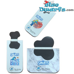 3x Smurfs Magnetic Bookmarks - Smurfette, Swimmer and Olympic Smurf - Greek - 5cm