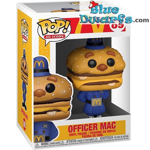 Funko Pop! Ad Icons - Officer Mac - McDonald’s - Nr. 89