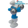 Puffo Ginnasta- Puffo Ferrero  - Kinder Suprise - 2011 - 4cm