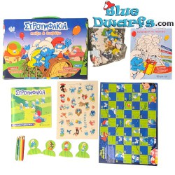 Activity kit of the Smurfs - Puzzle / Games / Booklets - Στρουμφάκια  - 28x21cm