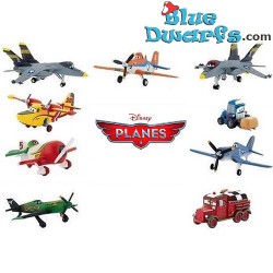 9x Disney Planes 2 Set de juegos (Bullyland, 6-8 cm)