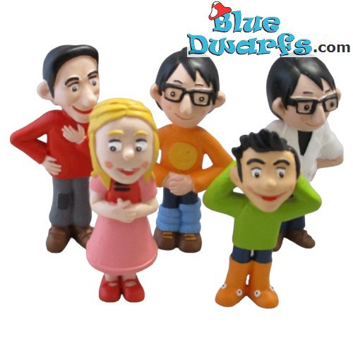 Family Caderneta de cromos playset - 5 figurines - Maia + Borges - 8cm