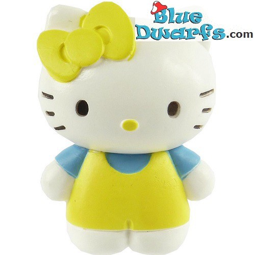Hello Kitty - Mimi Figurine - in yellow outfit - Bullyland - 6 cm