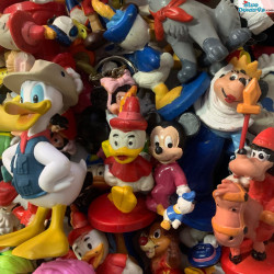 10 Figurines Disney Vintage sélectionnées au hasard - Figurines Mickey Mouse et ses Amis - Bullyland