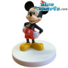 Mickey Mouse / Mickey la souris sur socle - Disney Figurine - Mega Fanbuk - 6cm