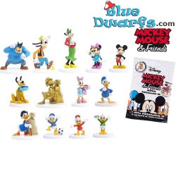 Spielfigur Dagobert Duck auf Podest - Disney - Mega Fanbuk - 6cm