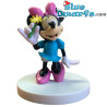 Minnie Mouse sur socle - Disney Figurine - Mega Fanbuk - 6cm