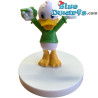 Figura Louie / Luis/ Jorgito en base circular - verde - Disney - Mega Fanbuk - 5cm