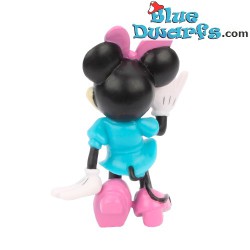 Spielfigur Minnie Maus / Mouse auf Podest - Disney - Mega Fanbuk - 6cm