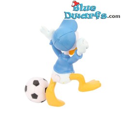 Dewey  Duck - The blue nephew - Disney collector item on pedestal figurine - Mega Fanbuk - 5cm