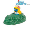 Smurfette in dark green frog car ESCI (VG)