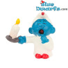 20060  - FAKE - : Smurf met kaars