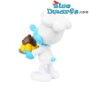 Cake Smurf smurf with pudding  collector item on pedestal SBABAM - 7,5cm