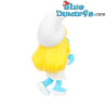 Smurfette with ladybug - veterinarian - collector item on pedestal - Sbabam - 7,5cm (Serie 2 Nr 7)