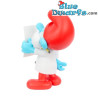 Grande Puffo Dottore - piedistallo - Sbabam - 7,5cm (Serie 2-Nr.4)