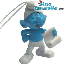 Smurfen Verzamelaarsbox - 28 Smurfenfiguurtjes - Delhaize - +/- 4 cm