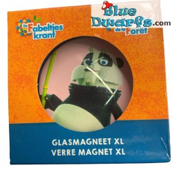 5x mini magnet - Fabeltjeskrant - 5cm