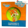5x  glas magneetjes - Fabeltjeskrant - 5cm