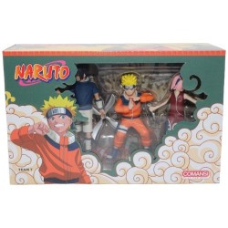Set de juegos - 3 figuras - Naruto - Comansi - 9 cm