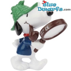 Snoopy/ Peanuts Schleich figurine - Detective look - 6cm