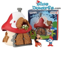 Smurf mushroomhouse -  with...