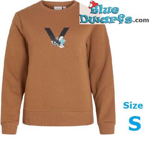 Smurf Sweatshirt - Ladies - Vila - Size S