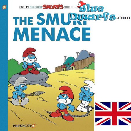 Stripboek van de Smurfen - Engelstalig - The Smurf menace - Nr 22