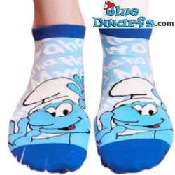Smurf socks - Blue and white - Adults - The Smurfs - one size