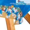 Smurfen tafelkleed – De Smurfen – Feestelijk tafelkleed (180 x 120 cm)