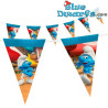 Feestslingers van de smurfen - Multicolor - 500 cm - Party Factory