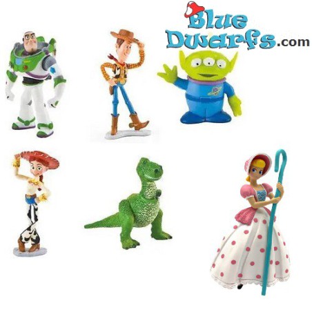 Toy Story Speelset Bullyland Disney (+/- 5-7,5cm)
