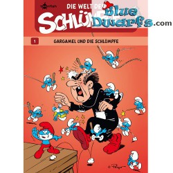 Smurf comic book - Die Schlümpfe - Die Welt der Schlümpfe 1 - Gargamel und die Schlümpfe - German language
