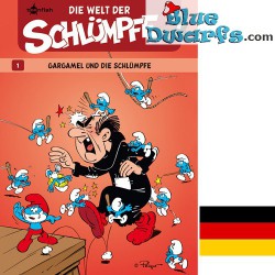 Smurfen stripboek - Die Schlümpfe - Die Welt der Schlümpfe 1 - Gargamel und die Schlümpfe - Hardcover Duits