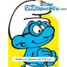 Smurfs Coloring Book - Cutting and Pasting with the Smurfs - Brainy smurf