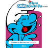 Smurfen kleurboek - Plakken en knippen met de smurfen - Lolsmurf